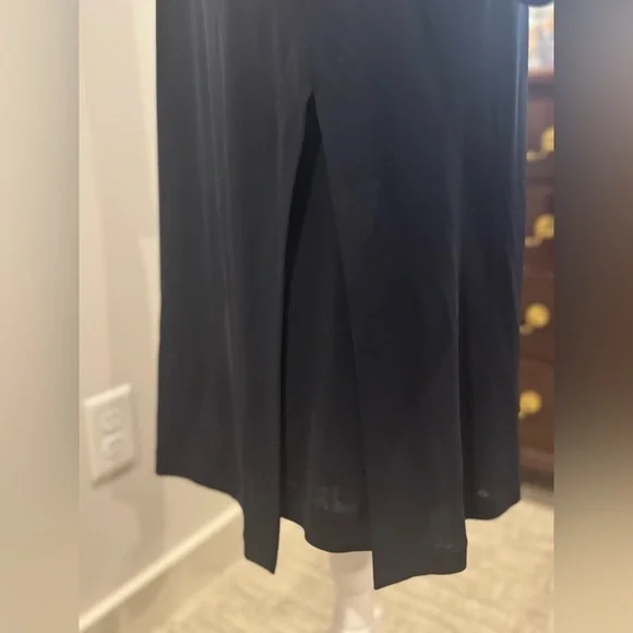 Saks Fifth Avenue 2 Piece Black Formal Dress & 1 Button Cardigan 10 Vintage VGC - Picture 10 of 16